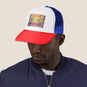 L'amour construit des ponts - casquette
