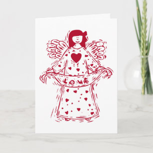 L'amour d'ange soit ma carte de Valentine