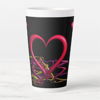 L'amour dans l'obscurité Latte Mug