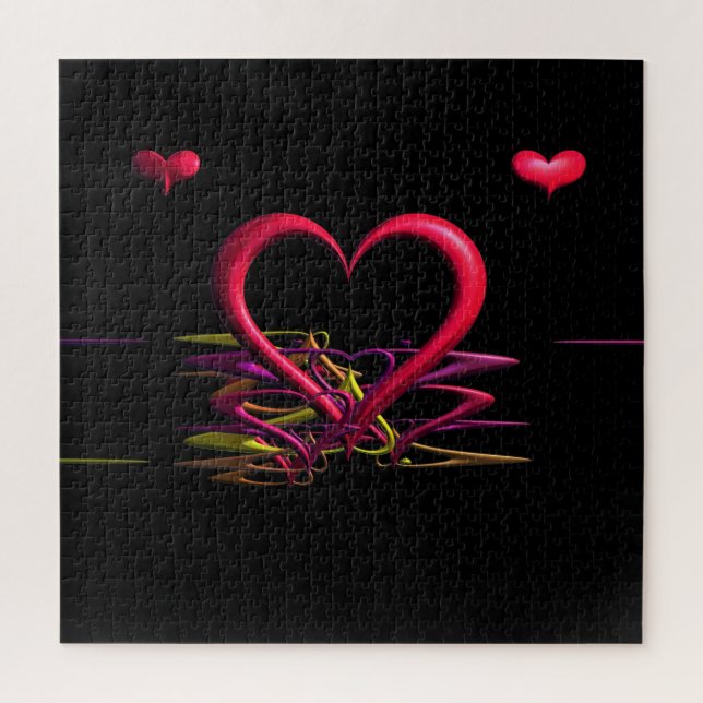 L'amour dans l'obscurité Puzzle (Vertical)