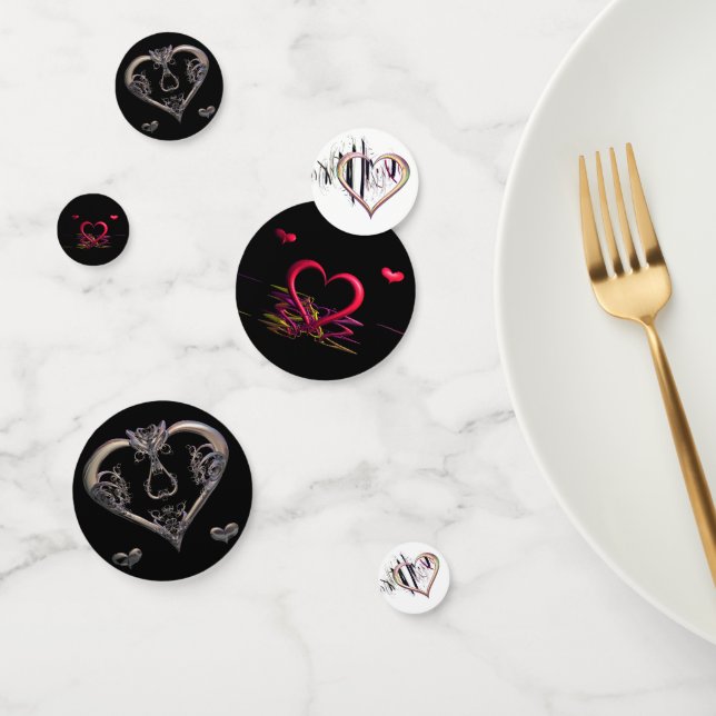 L'amour dans l'obscurité Table Confetti (Groupe)