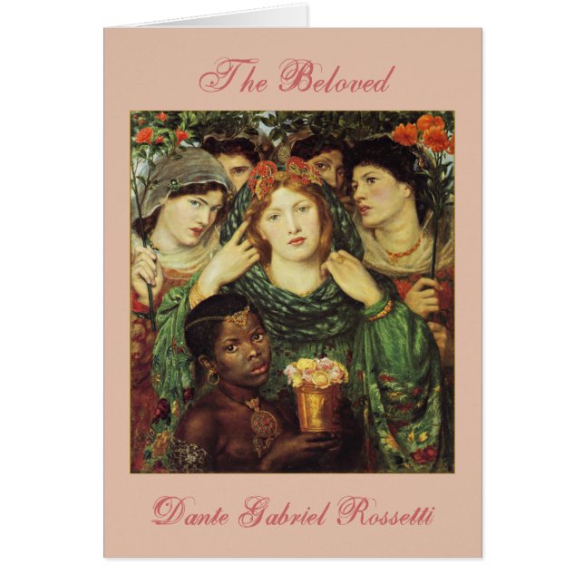 L'amour de Dante Raphael Rossetti (Devant)