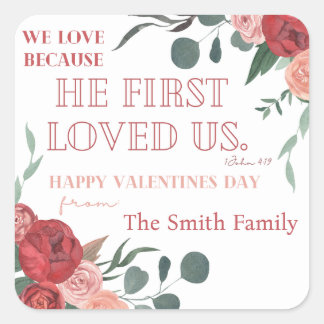 L'amour de Dieu Valentine Treat Sticker Sticker Aq