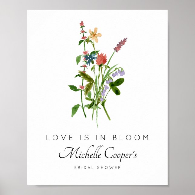 L'amour de fleurs sauvages est en fleur Affiche de (Devant)