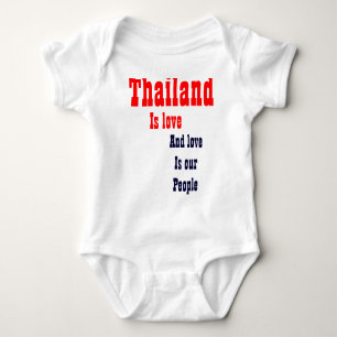 L'amour de la Thaïlande est nos T-shirts de