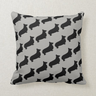 L'Amour des Chiens de Corgi Coussin