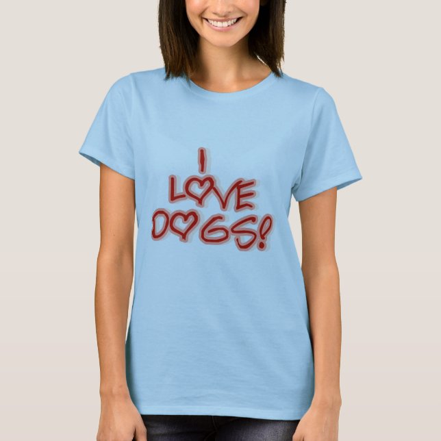 L'amour des coeurs I poursuit des T-shirts et des (Devant)