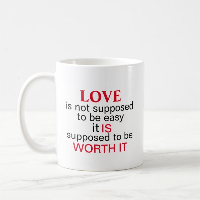 L'Amour des Mugs Expressifs est.. (Gauche)