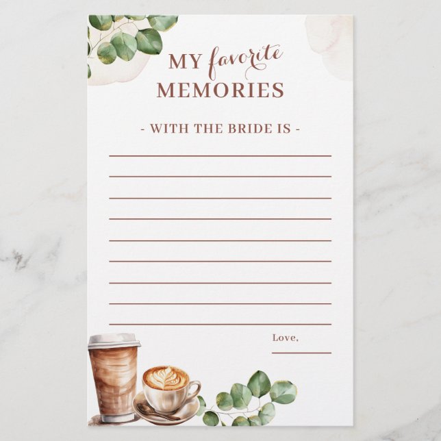 L'amour du café se prépare Mon jeu de mémoire préf (Devant)