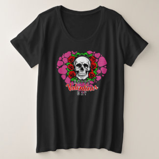 L'amour du crâne - T-shirt Femme Plus