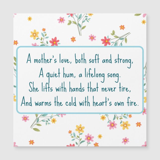 L'amour d'une mère (Devant)