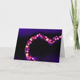 L'amour élève la carte forte