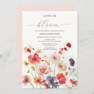 L'amour en fleur Fleur sauvage Invitation à la dou
