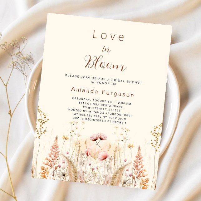 L'amour en fleurs Fête des mariées budgétaire fleu (Créateur téléchargé)