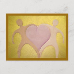 L'amour entre nous radie carte postale