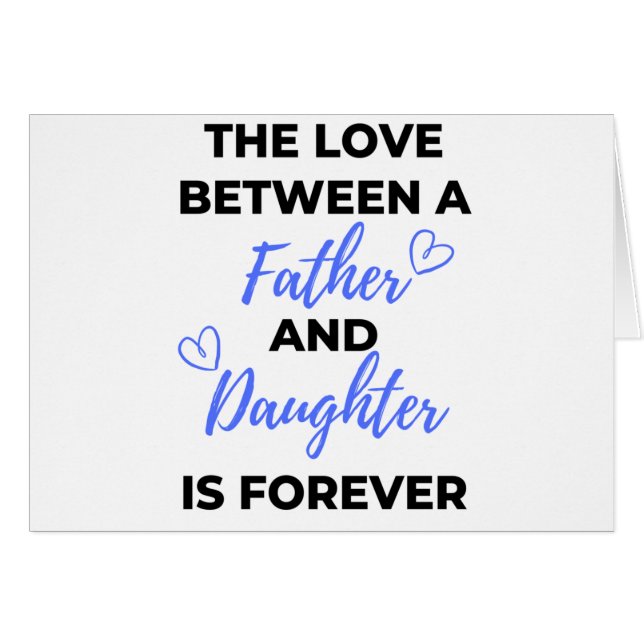 L'Amour Entre Un Père Et Une Fille Est Bl (Devant horizontal)