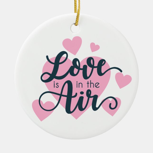 L'amour est à la Saint Valentin | Ornement (Devant)