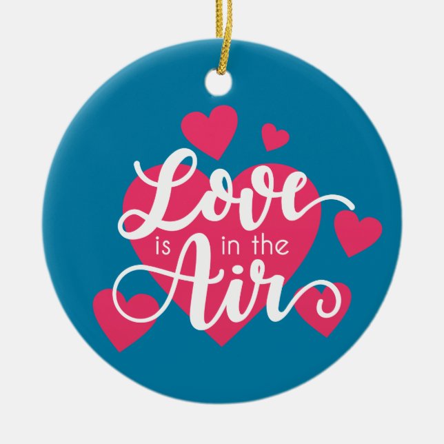 L'amour est à la Saint Valentin | Ornement (Devant)