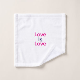 L'amour est amour rose violet coloré fierté LGBTQ