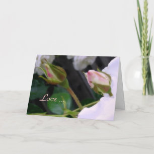 L'amour est… carte romantique de Valentine