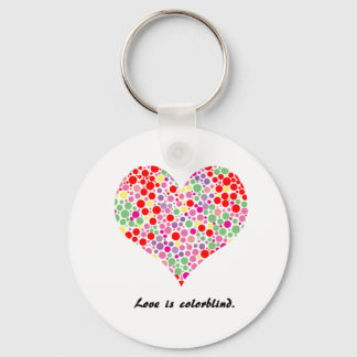 L'amour est daltonien. Porte-clés