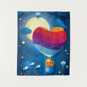 L'amour est dans la tapisserie aérienne