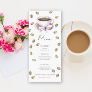L'amour est dans l'air Menu de baby shower pour fu