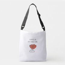 "L'amour est dans l'air" mignon Sac fourre-tout de