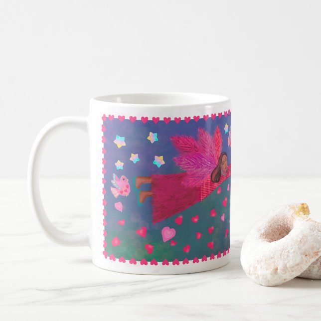 L'amour est dans l'air Mug (Avec donut)
