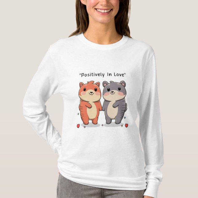 L'amour est dans l'air : T-shirt Saint Valentin (Devant)