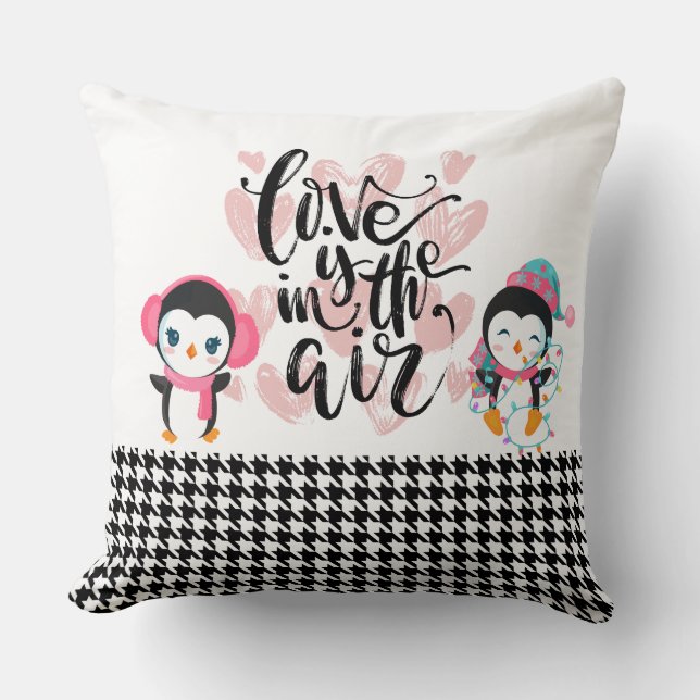 L'amour est dans le Coussin à air pingouin (Recto)