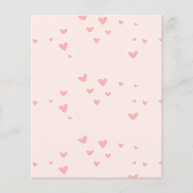 L'amour est dans les coeurs roses de l'air (Devant)