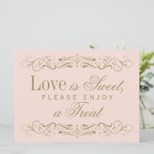 L'amour est doux Vintage Blush Antique Flourish