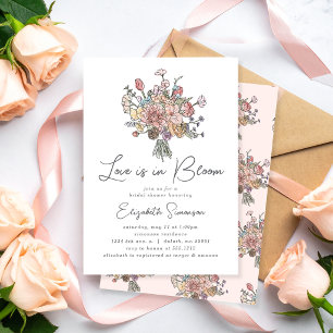 L'amour est en fleurs Invitation pour une fête pré