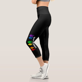 L'amour est l'amour Capri Leggings