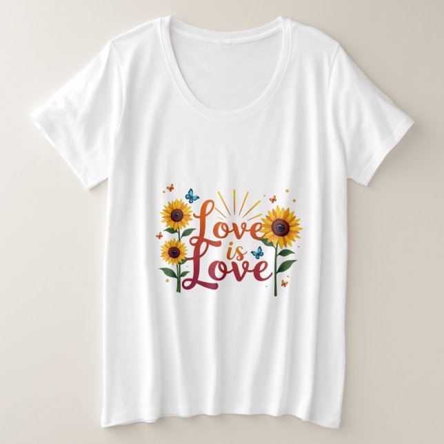 L'amour est l'amour : Célébrer la fierté (Design devant)