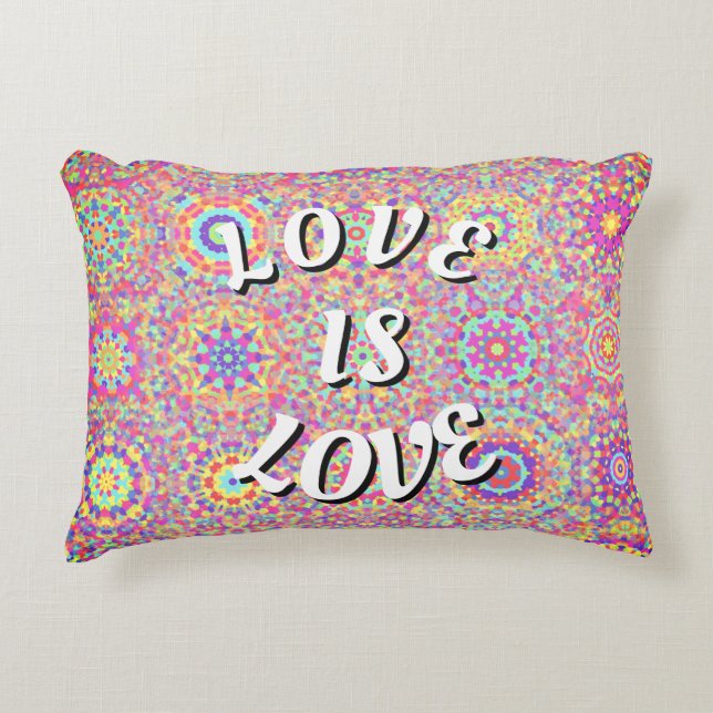 L'amour est l'amour Coussin de décoration pour la  (Devant)