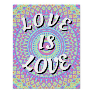 L'amour est l'amour Poster de la fierté