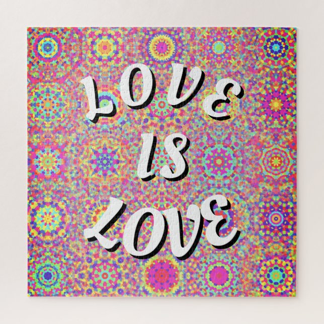 L'amour est l'amour Puzzle de la Fierté (Vertical)