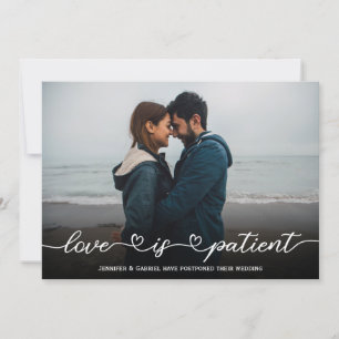 L'amour est le Carte photo Mariage différé du pati