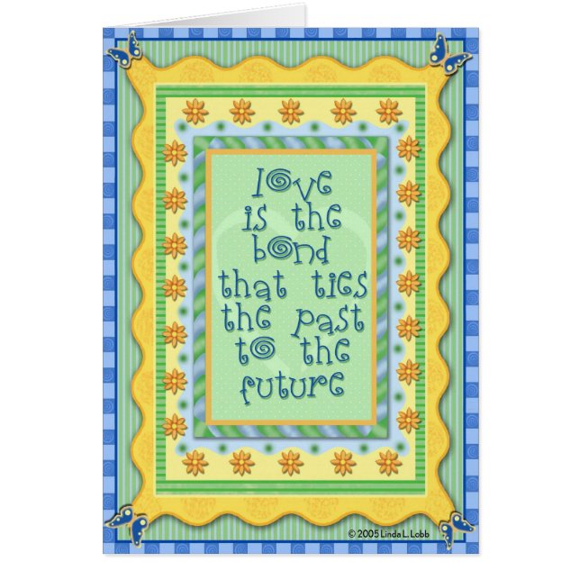 L'amour est le lien qui attache (Devant)