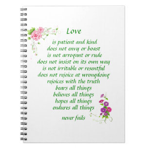 L'amour est le plus grand - Carnet