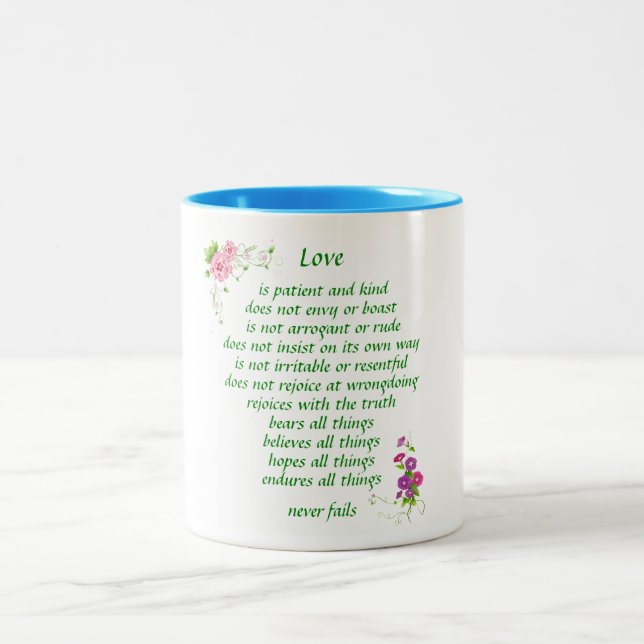 L'amour est le plus grand - Mug (Centre)