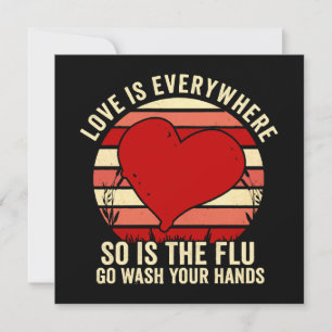 L'amour est partout mais la grippe aussi Lavez vot