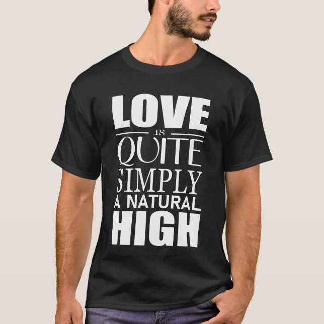 L'amour est tout simplement un haut naturel (Devant)