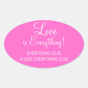 L'amour est tout Stickers