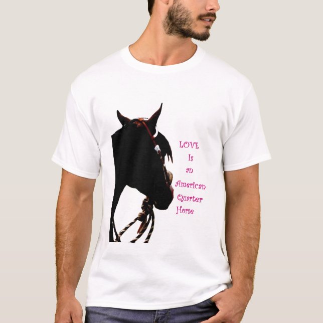 L'amour est un T-shirt de QH (Devant)