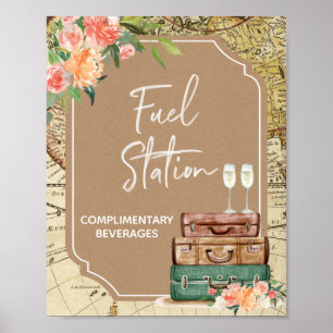 L'amour est une affiche de Fête des mariées d'aven