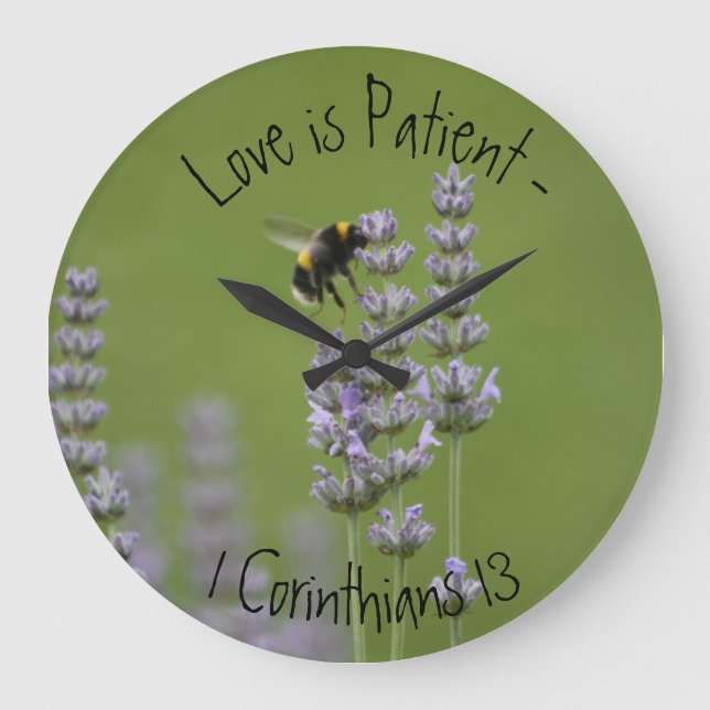 L'amour est une horloge patient (Recto)