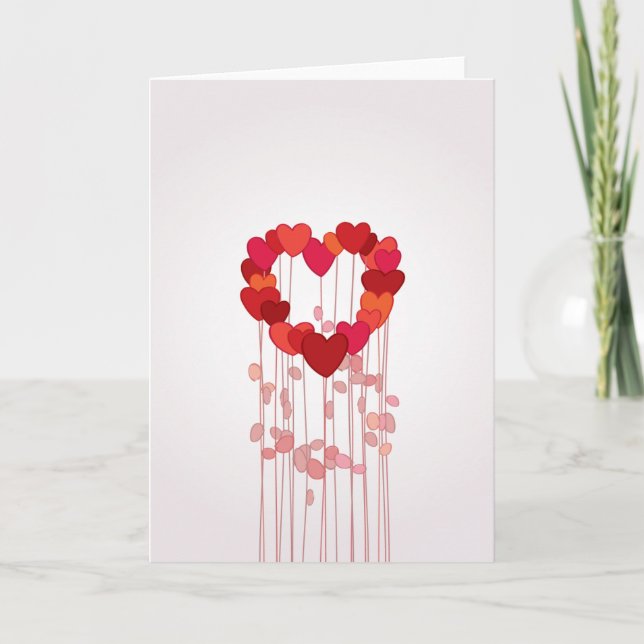 L'amour fleurit la carte (Devant)